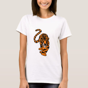 Artistieke stapelkunst t-shirt