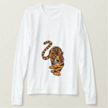 Artistieke stapelkunst van tijger