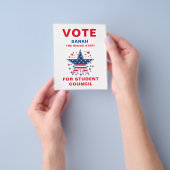 Artistieke Stem voor Klasse President: Rising Star Flyer (Hand)