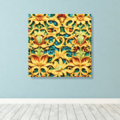 Artistieke stretched canvas Print: transformeer uw Afdruk (Insitu (Houten vloer))