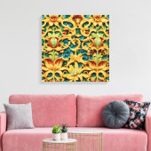 Artistieke stretched canvas Print: transformeer uw Afdruk (Insitu (Woonkamer))