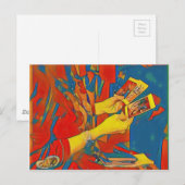 Artistieke Tarotlezing Briefkaart (Voorkant / Achterkant)