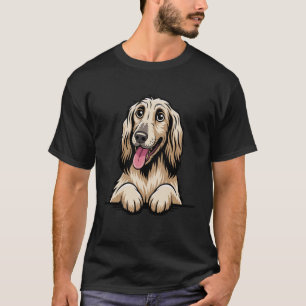 Artistieke Tazi Baluchi Geur Afghaanse Windhond T-shirt