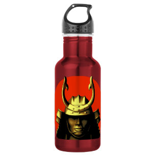 Artistieke Tokyo Samurai Japan Water Bottle Waterfles