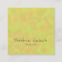 Artistieke trilling Floral Abstract Professional