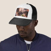 Artistieke Trucker Hat voor Bold Style Pet (In situ)
