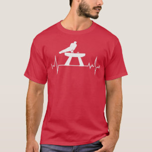 Artistieke turnstaart Pommel Horse gymnast T-shirt