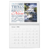 Artistieke Typografie Schrift Kalender (Jan 2026)