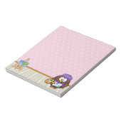 artistieke uil notitieblok (Linkerzijde)