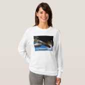 Artistieke uitlevering van een zware lift t-shirt (Voorkant volledig)