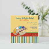 Artistieke uitnodiging (Staand voorkant)