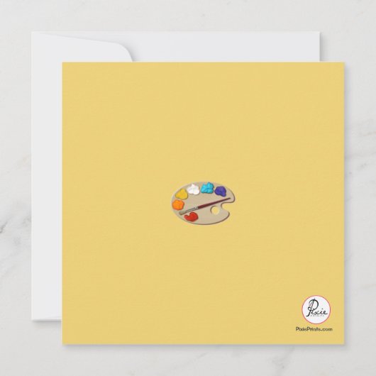 Artistieke uitnodiging (Achterkant)