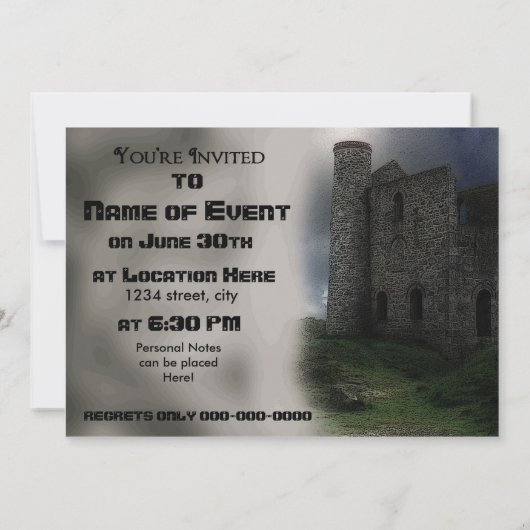 Artistieke uitnodiging (Achterkant)