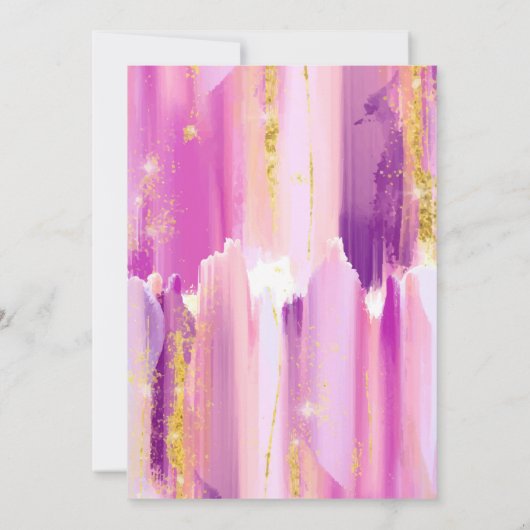  Artistieke Uitnodigingen voor Kinderen (Achterkant)