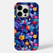Artistieke vakantie - Levendig Winter Wonderland D Case-Mate iPhone Case (Achterkant)