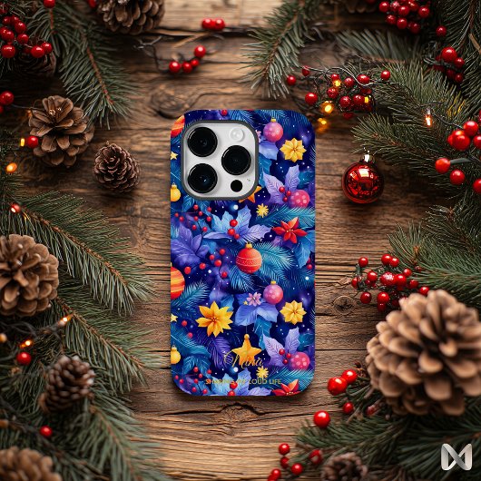 Artistieke vakantie - Levendig Winter Wonderland D Case-Mate iPhone Case