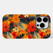 Artistieke vakantie – Levendige bloemen en Ornamen Case-Mate iPhone Case (Achterkant (horizontaal))