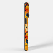 Artistieke vakantie – Levendige bloemen en Ornamen Case-Mate iPhone Case (Achterkant / Rechts)