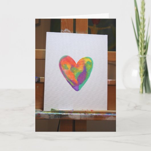 "Artistieke" Valentijnsdag Kaart (Voorkant)