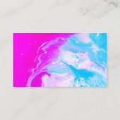 Artistieke verfmix | QR-code Visitekaartje (Achterkant)