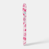 Artistieke verfspat | Slanke & Levendige iPhone 15 Case (Linkerkant)