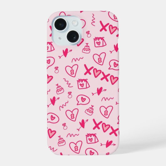 Artistieke verfspat | Slanke & Levendige iPhone 15 Case (Achterkant)