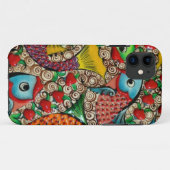 Artistieke vis Case-Mate iPhone case (Achterkant (horizontaal))