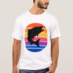 Artistieke Visillustratie T-shirt – Natuur-Inspi