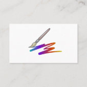 Artistieke Visitekaartjes voor schilders (Achterkant)