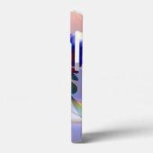 Artistieke vlinder en aangepaste naam Case-Mate iPhone case (Achterkant / Links)