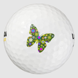 Artistieke vlinder golfballen