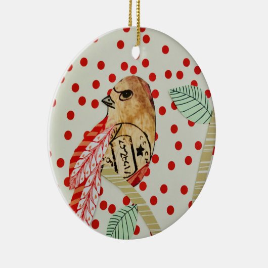 Artistieke vogel voor het Ornament van de tuin (Rechts)