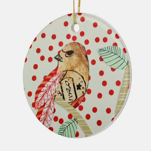 Artistieke vogel voor het Ornament van de tuin (Links)