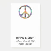 Artistieke vrede post-it® notes (Voorkant)