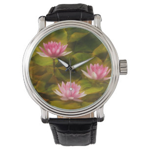 Artistieke waterlelies, Californië Horloge