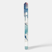 Artistieke Waterverf achtergrond | Je naam Case-Mate iPhone Case (Achterkant / Links)