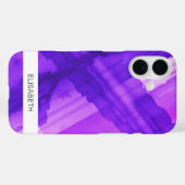 Artistieke Waterverf achtergrond | Je naam Case-Mate iPhone Case (Achterkant (horizontaal))