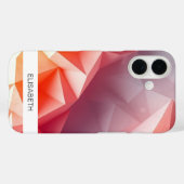 Artistieke Waterverf achtergrond | Je naam Case-Mate iPhone Case (Achterkant (horizontaal))