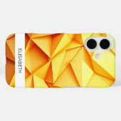 Artistieke Waterverf achtergrond | Je naam Case-Mate iPhone Case (Achterkant (horizontaal))