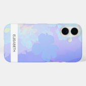 Artistieke Waterverf achtergrond | Je naam Case-Mate iPhone Case (Achterkant (horizontaal))