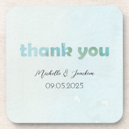 Artistieke Waterverf bloemenillustratie Bier Onderzetter