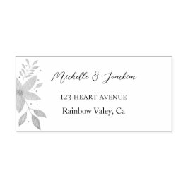 Artistieke Waterverf bloemenillustratie Zelfinktende Stempel