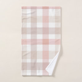 Artistieke waterverf pastel handdoek – Zachte cade