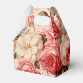 Artistieke Waterverf Roze rozen Bedankdoosjes (Voorkant Zijde)