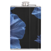 Artistieke weergave van een bloem door middel van  heupfles (Achterkant)