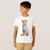 Artistieke welp t-shirt (Voorkant volledig)