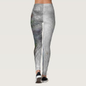 artistieke wolf leggings (Achterkant)