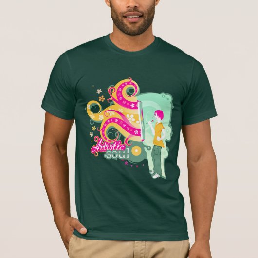 Artistieke ziel t-shirt (Voorkant)