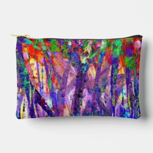 Artistieke zijdezachte dansende kleuren schilderen etui (Voorkant)