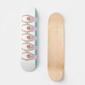 Artistieke zwemmers | Kunst voor synchrone zwemmin Persoonlijk Skateboard (Voorkant)